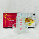 Di0365 Cello Glassware Ornella Pudding Bowls Set (7 Pcs)