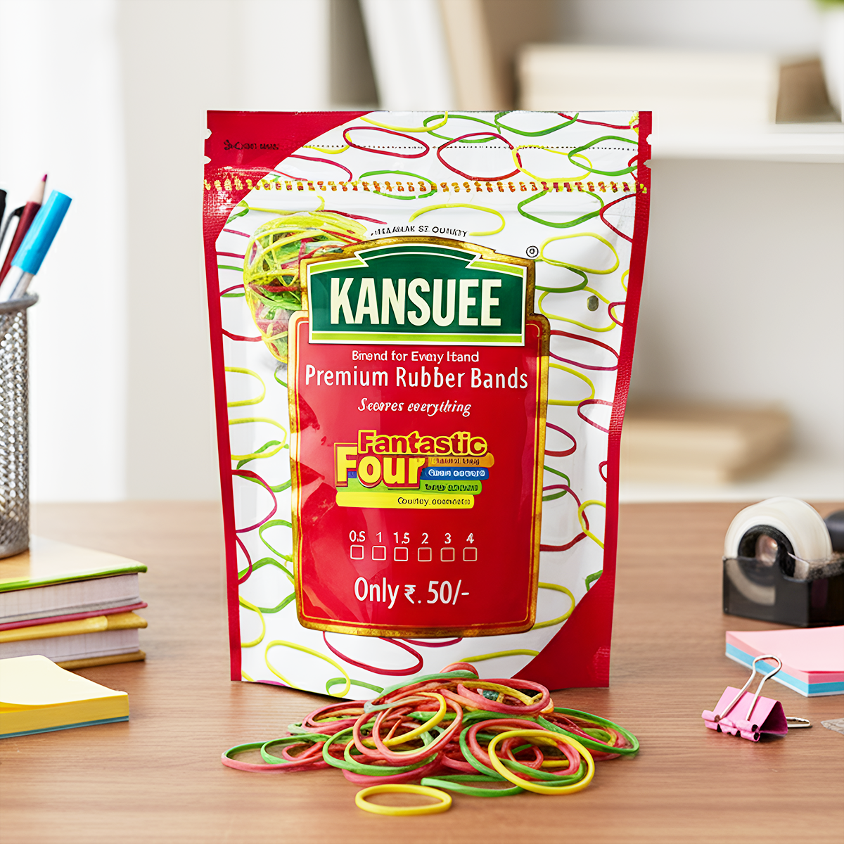 AM6300 Kansuee Premium Rubber Bands - 52gm – Amd-Deodap