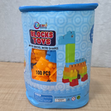 AM6439 Plastic Building Block Set for Kids 100 PCS