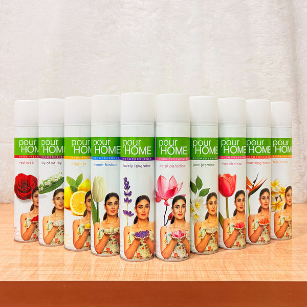 AM6516 POUR HOME Room Freshener Spray (220 ml) - Mix Flavour