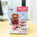 AM5653 Rishabh Galaxy Stanley 3 Inside Steel Container - Microwave Safe and 100% Leak Proof Lunch Box 3 Containers Lunch Box