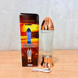 TM0018 LED Color Changing Tornado Lamp - Rose Gold Base