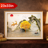 TM0143 Mix Pattern Premium Decorative Wall Frames - 23x33inch (Pack of 1)