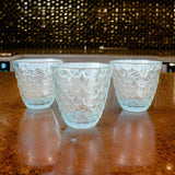 AM3858 Moulded Design Fish Premium Glass Set (3Pcs)