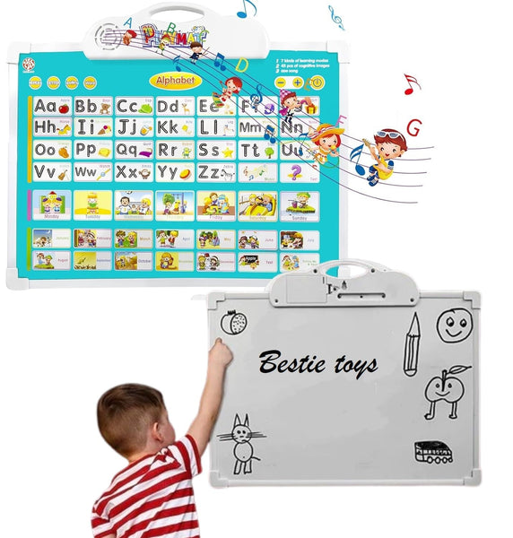 AM0301 Musical Board for 7 Activities Alphabet ABC Learning Toy Play Mat