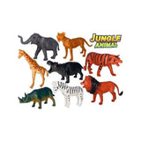 AM0225 Jungle Animal Figure Toy - 8 Pcs