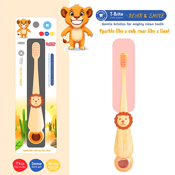AM6312 Cartoon Roar and shine Tooth brush