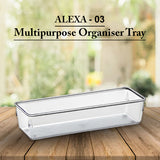 AM5148 Jaipet Alexa-03 Multipurpose Drawer Organiser (transparent) - Set of 1