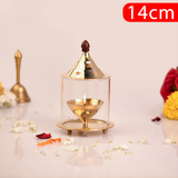 AM2563 Bhakti Akhand Diya Medium (14cm)