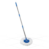 3981 Spin Mop Extendable Handle with Microfiber Refill