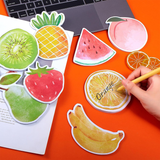 TM0152 Fruit Shaped Pop Sticky Notes - (Pack Of 1)