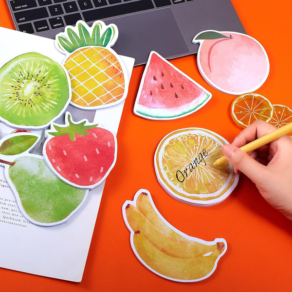 TM0152 Fruit Shaped Pop Sticky Notes - (Pack Of 1)