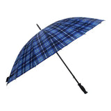 AM5791 Single Fold Manual Open Waterproof Checks Umbrella (Multicolour)