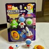 AM3588 Universe Eraser AS206 Space Eraser 6 Pcs Set