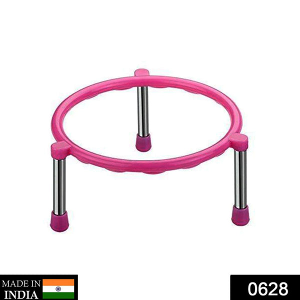 0628 Stainless Steel Single Ring Matka Stand