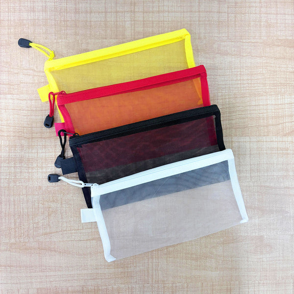 AM6462 A6 Size Cheque book Net Plain Pounch - 1pc