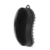 AM6488 Dual-Sided Silicone Body Scrubber & Scalp Massager - 1pc