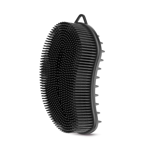 AM6488 Dual-Sided Silicone Body Scrubber & Scalp Massager - 1pc