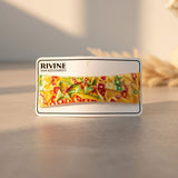 AM6386 Mix Design Printed Fabric Hair Clip - 1pc