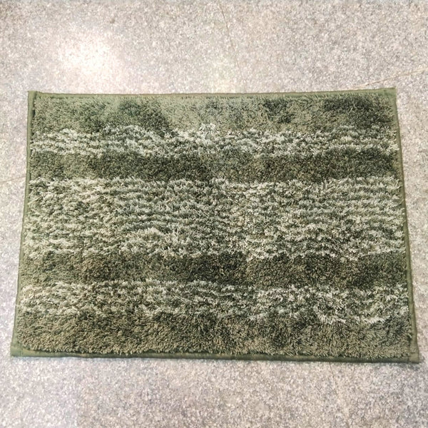 AM5852 Lining Print Microfiber Home Decor Bathmats - (HV 13x19 Inch) Multicolour