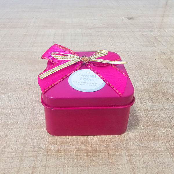 AM5920 Multi-Design Elegant Mini Gift Tin with Decorative Lid (Pack of 1 pc)