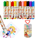 AM6315 Washable Water Colour Pens - Pack of 12pc