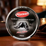 AM6498 Maxwax Xtra Shine Paste Shoe Polish - Black (40g)