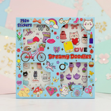 AM6638 Mix-Design Dreamy Doodles 750+ Sticker Collection Box