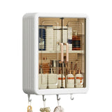 AM6489 3 Layer Self-Adhesive No-Drill Plastic Storage Rack - (Pack of 1)