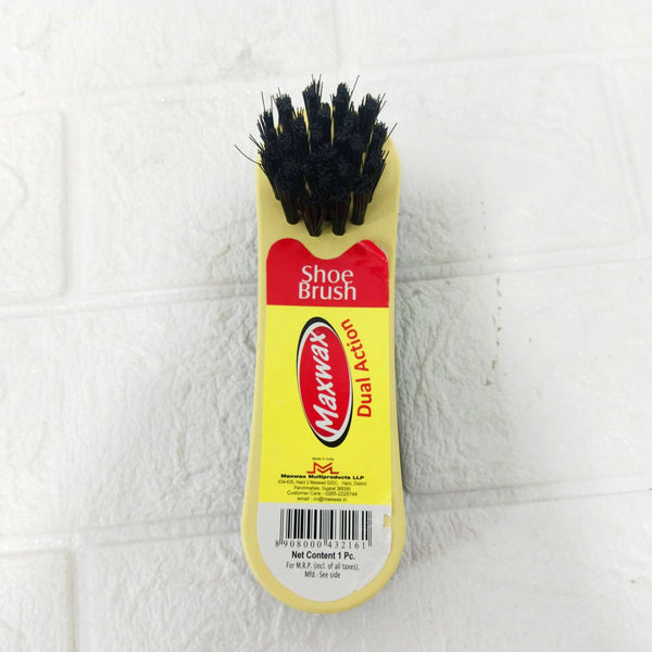 AM6142 Maxwax Dual 2 in 1 Shoe Polish Brush