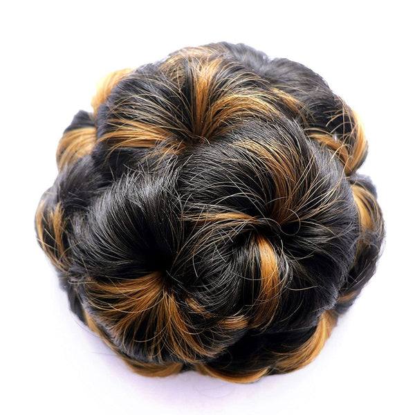 Di0304 Women’s Artificial Hair Bun with Clip – Instant Juda for Stylish Hairstyles