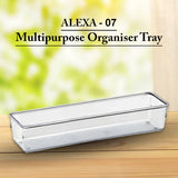 AM5144 Jaipet Alexa-07 Multipurpose Drawer Organiser (transparent) - Set Of 1