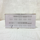 AM5405 Shine Max Glass Ice Cream Cup Pure Crystal Ice-Cream Cup - 180Ml (Set of 6 Pcs)