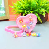 AM1255 Cartoon Shaped Finger Ring Set for Girls (10pcs)