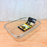 TM0001 Square & Rectangular Stainless Steel Wire Mesh Kitchen Strainer Basket (1pc)