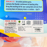 AM6513 Bowling Play Set - Indoor or Outdoor Game [Age : 3+]
