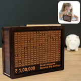 8379 Wooden Money / Piggy Bank, Money Box (1 Pc / Pen Not Included)