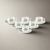 AM3965 La Opala Melody Cup & Saucer Set 6pcs 145ml