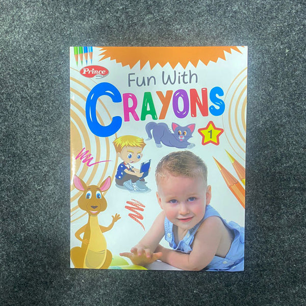Di0127 Prince Mix Fun with Crayons Book