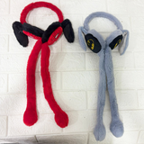 AM6289 Cartoon Plush Earmuffs for Kids – Multi-Design Winter Ear Warmers