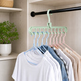 0238 Space Saving Hanger – 9-Hole Wardrobe Organizer | Organivo