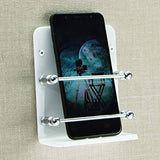 3111 Acrylic Mobile Charging Stand Holder, AC Remote Holder, TV Remote Stand