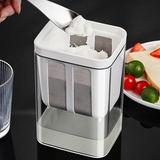 11938 2 in 1 Yogurt Strainer with Storage Box – 1100ml (Plastic + Steel)