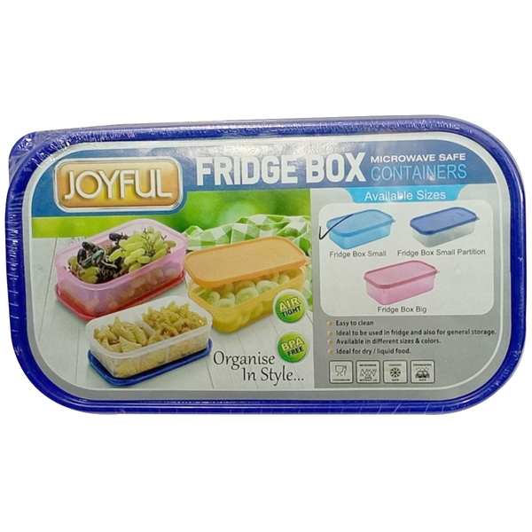 3085 Joyful Fridge Container Small (Multicolor)