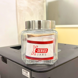 TM0148 Yera X-Series 600ml Square jar with see through cap - 1pc
