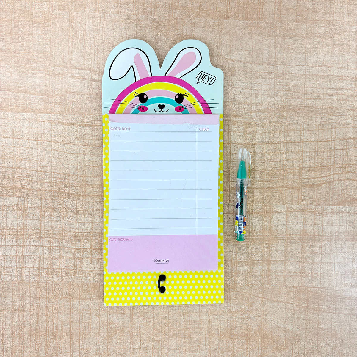 Amd Merch Notepad AM6641 Mix-Design Stay Organised Magnetic Notepad With Pen Set – Amd-Deodap