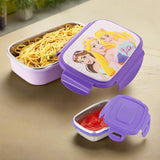 AM5644 Rishabh Big Nutri-Steel Multi-Design Cartoon Printed Tiffin Box with Inner Container & Steel Spoon