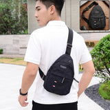 A07103 Waterproof USB Charging Sling Bag – Travel & Crossbody | FERVENT