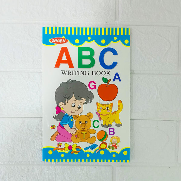 Di0104 Shubh ABC Writing Book - English Alphabet Practice Workbook for Kids