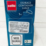 Di0236 Cello Opalware Storage Container Large with Lid – 1 Pc